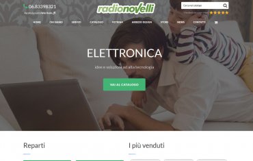 Radionovelli - <p><strong>Radionovelli&nbsp;</strong>&egrave; il punto di riferimento a Roma per gli appasionati di elettronica, di audio ad alta fedelt&agrave; e di ogni tipo di novit&agrave; tecnologica.</p>
