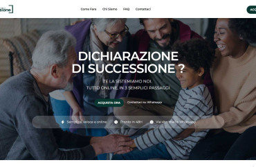 Creazione sito web Dichiarazione Pratiche Successione