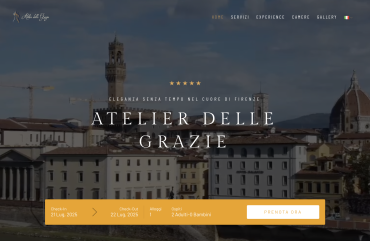 Sito web per Atelier delle Grazie
