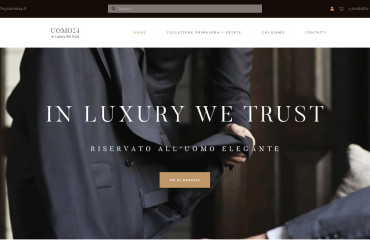 Creazione sito web per Uomo24